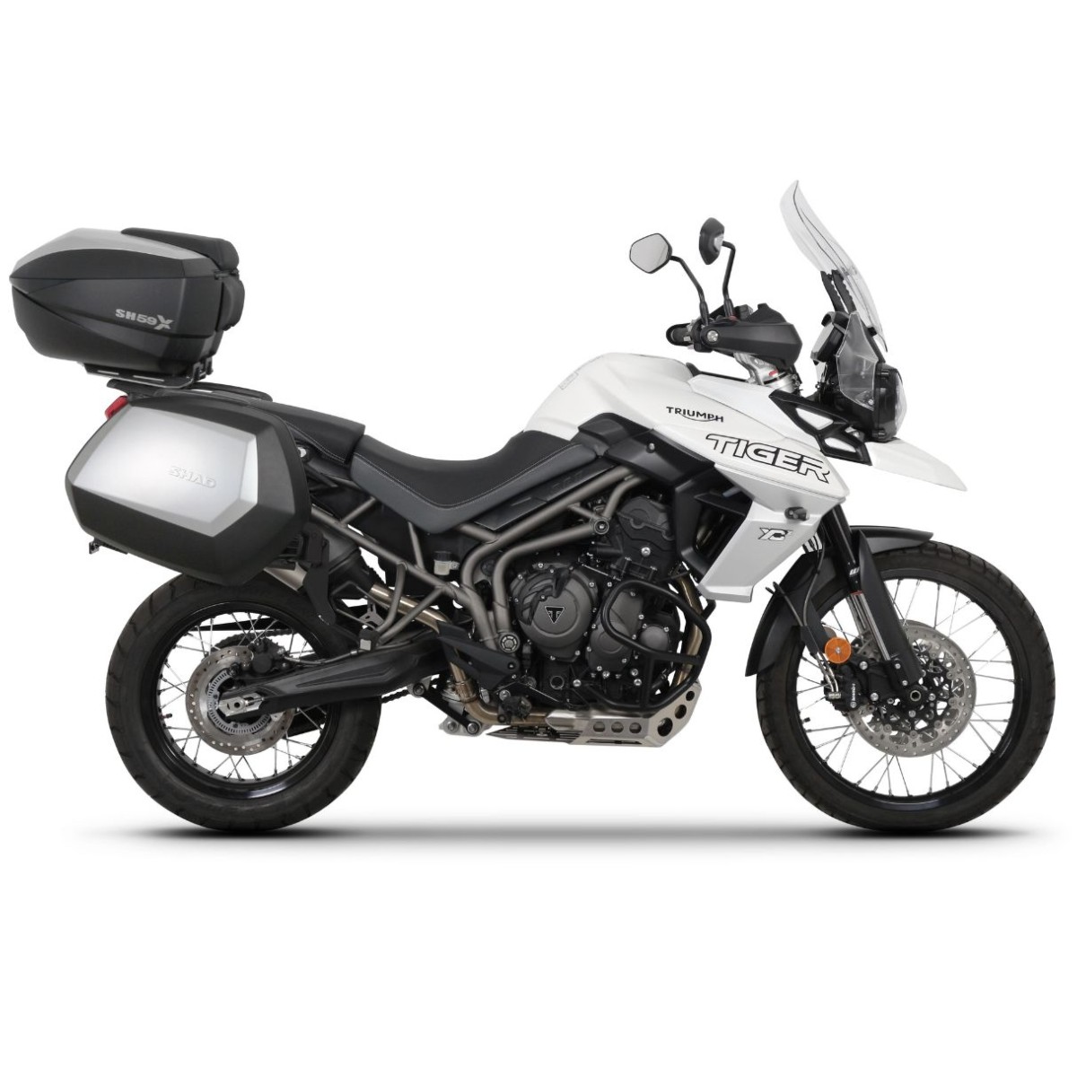 Fijación Trasera para Maleta SHAD TRIUMPH TIGER 800/ 800 XC/ XR/ XRX (11-22) 5