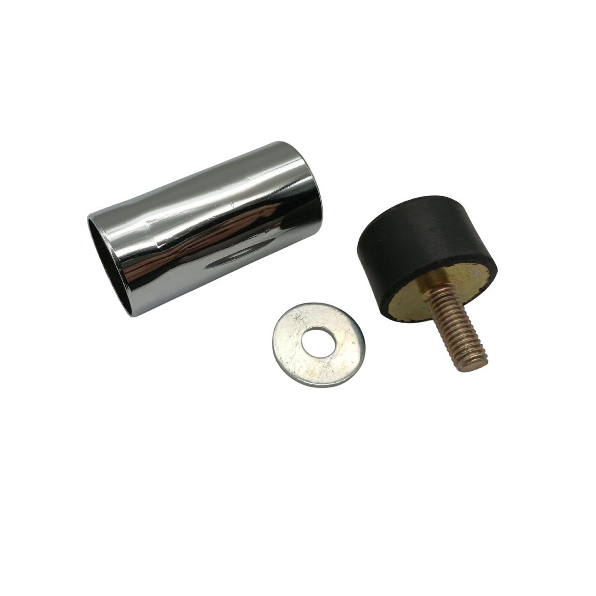 Tubarro Turbokit Línea GP cromado para Yamaha TZR 50 con silencioso carbono 2