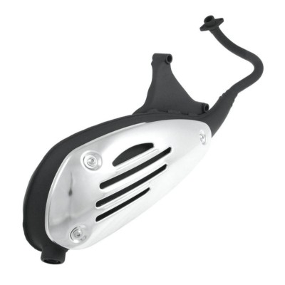 Escape Tecnigas Original Pro para Vespa LX 50 4T 4V – homologado, bajo nivel sonoro, diseño original