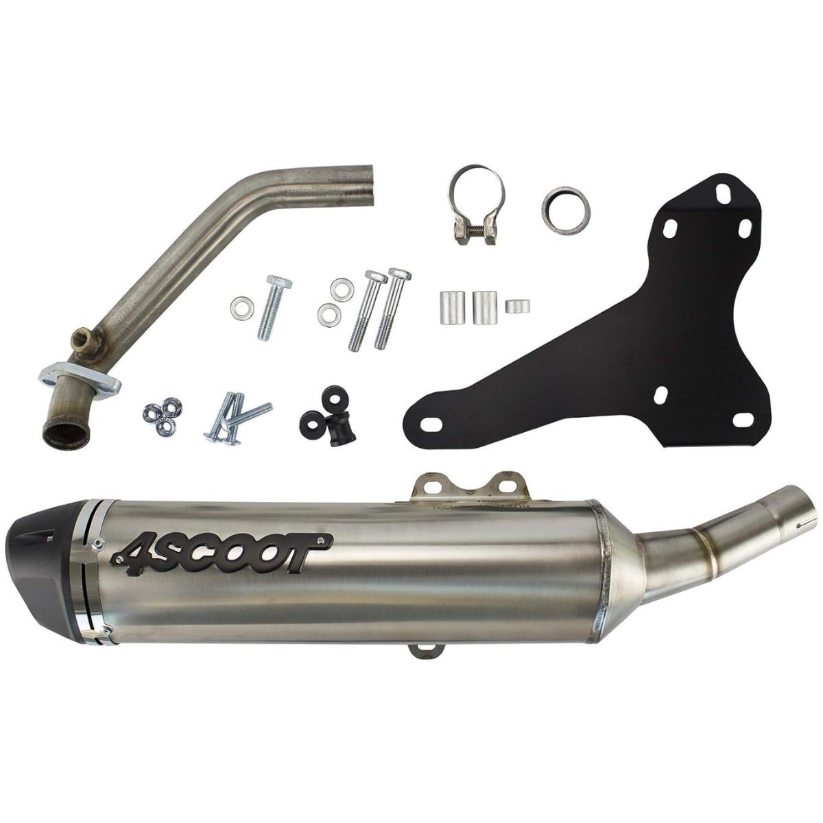 Tubo de escape Tecnigas 4SCOOT Evo SYM Joymax/GTS 300i CE