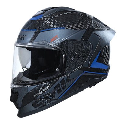 Casco SMK Titan Carbon integral de fibra de carbono 2