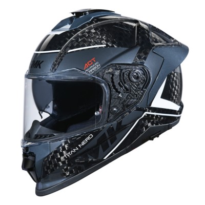 Casco SMK Titan Carbon integral de fibra de carbono