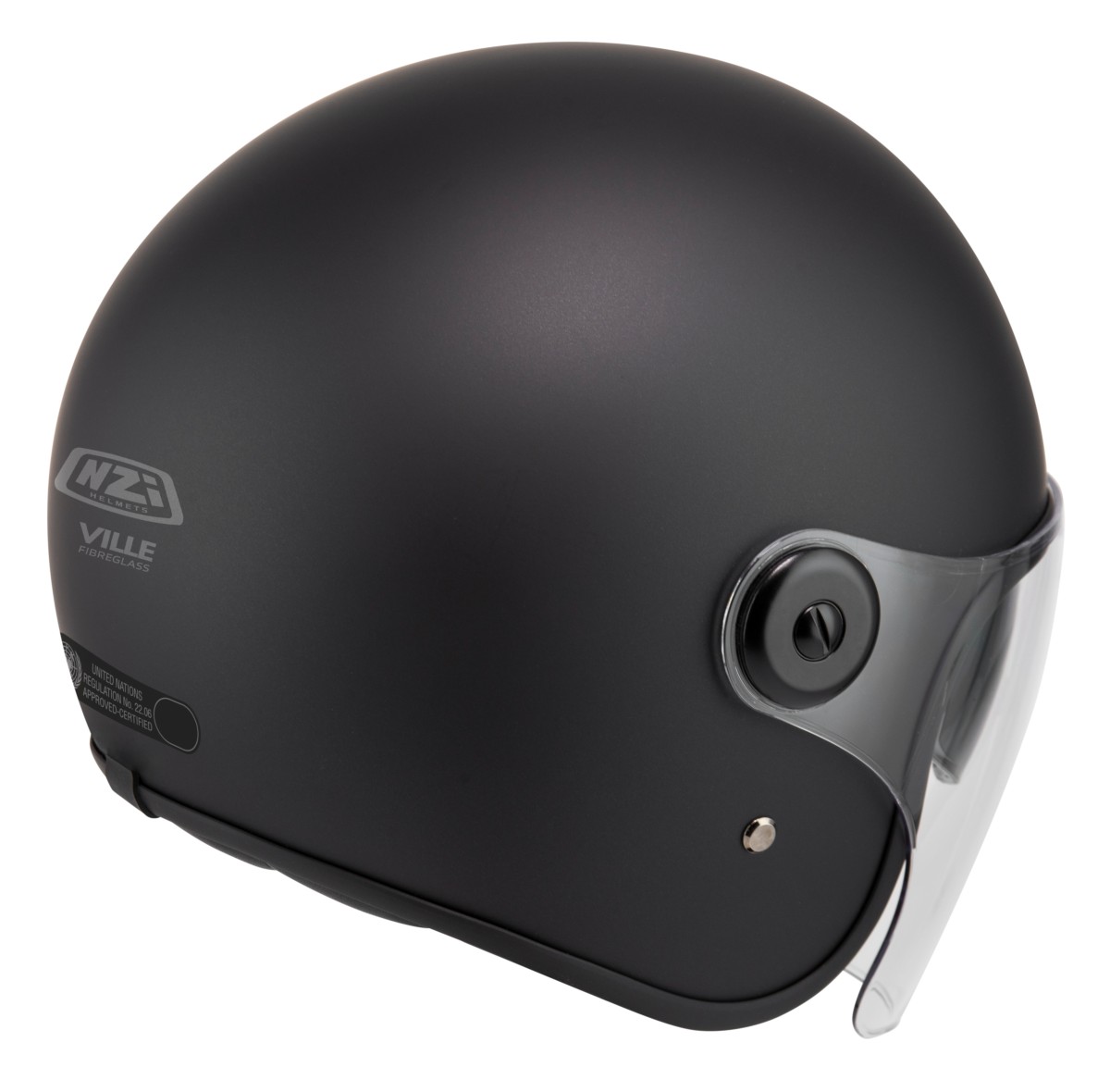 Casco NZI VILLE MATT BLACK 4