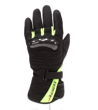 Guantes RAINERS VIPER NEGRO/FLUOR HOMBRE INVIERNO IMPERM.