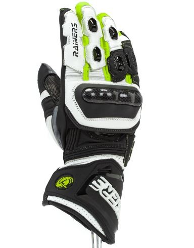 Guantes RAINERS VRC4 FLUOR RACING PIEL