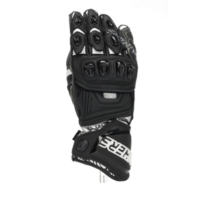 guante racing moto de piel homologado CE