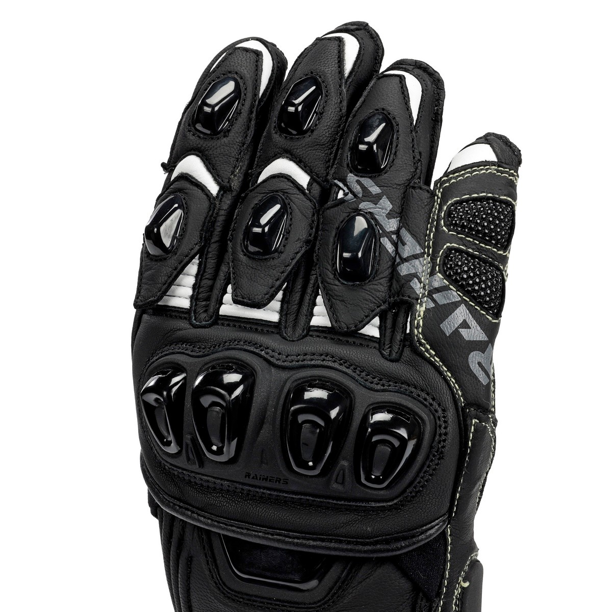 guante de competición moto con grip y seguridad