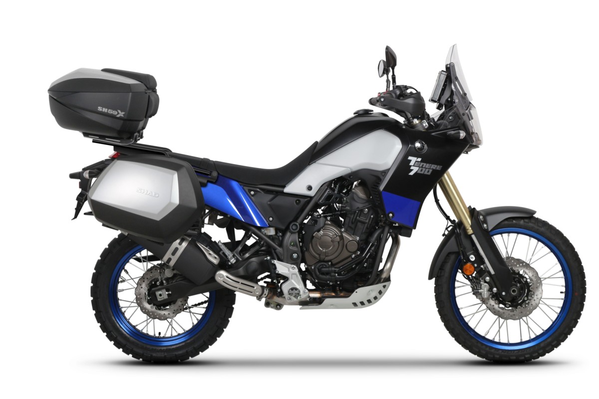 Fijación Trasera para Maleta SHAD YAMAHA TENERE 700 (19-23); TENERE 700 WORLD RALLY/ RAID (22-24)