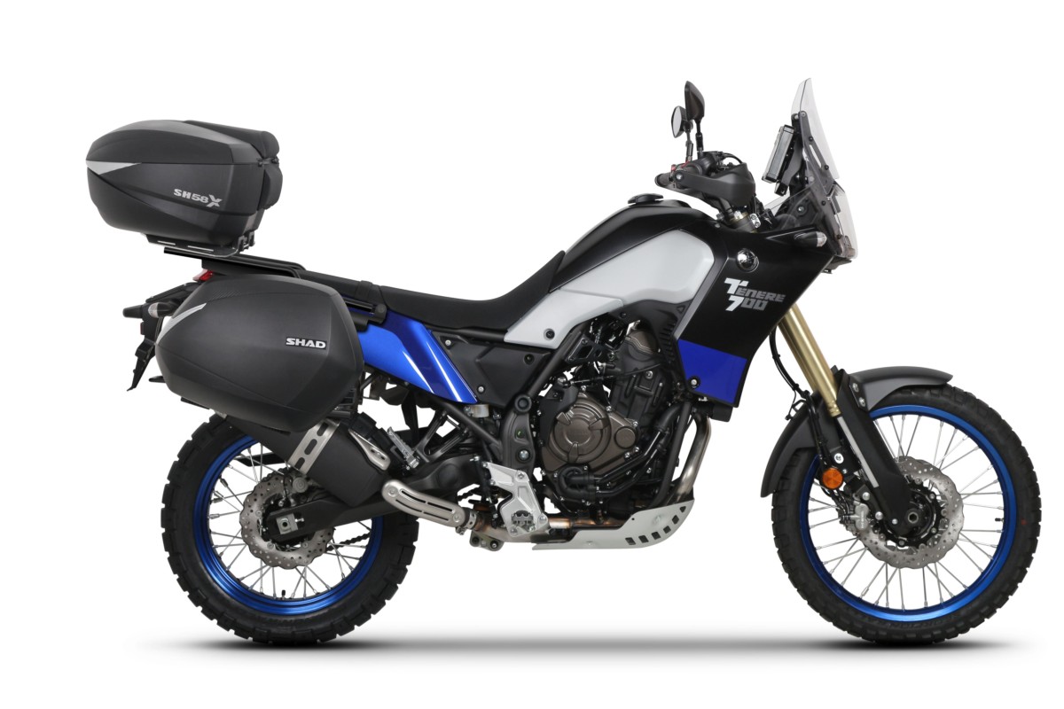 Fijación Trasera para Maleta SHAD YAMAHA TENERE 700 (19-23); TENERE 700 WORLD RALLY/ RAID (22-24)