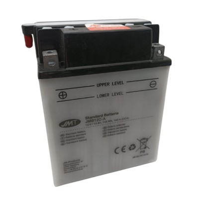 Batería JMT 12V 12Ah tipo CB12C-A compatible con Yamaha YFA1 Breeze, YFM125 Grizzly y YFM350 Warrior