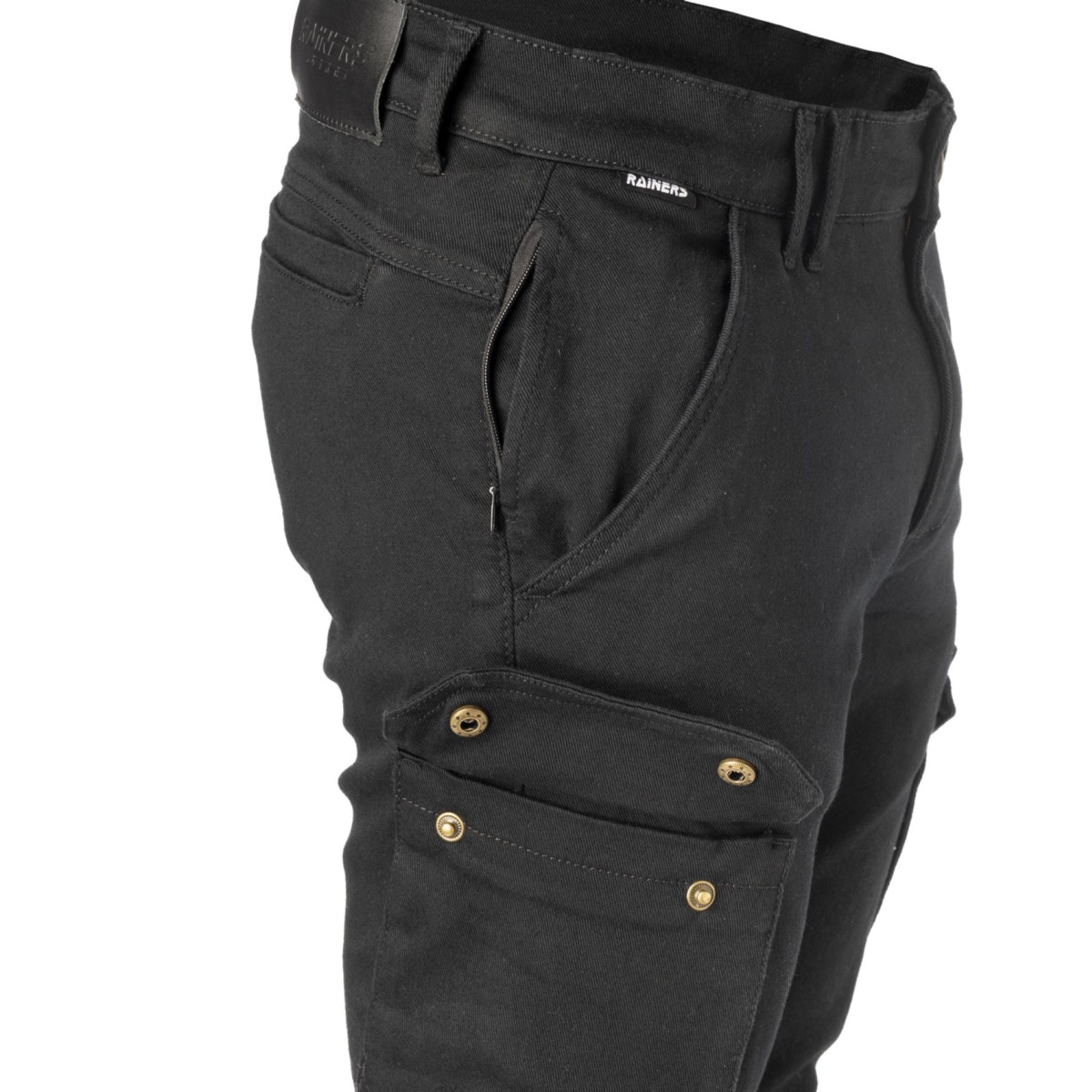Pantalón moto hombre estilo cargo con Kevlar