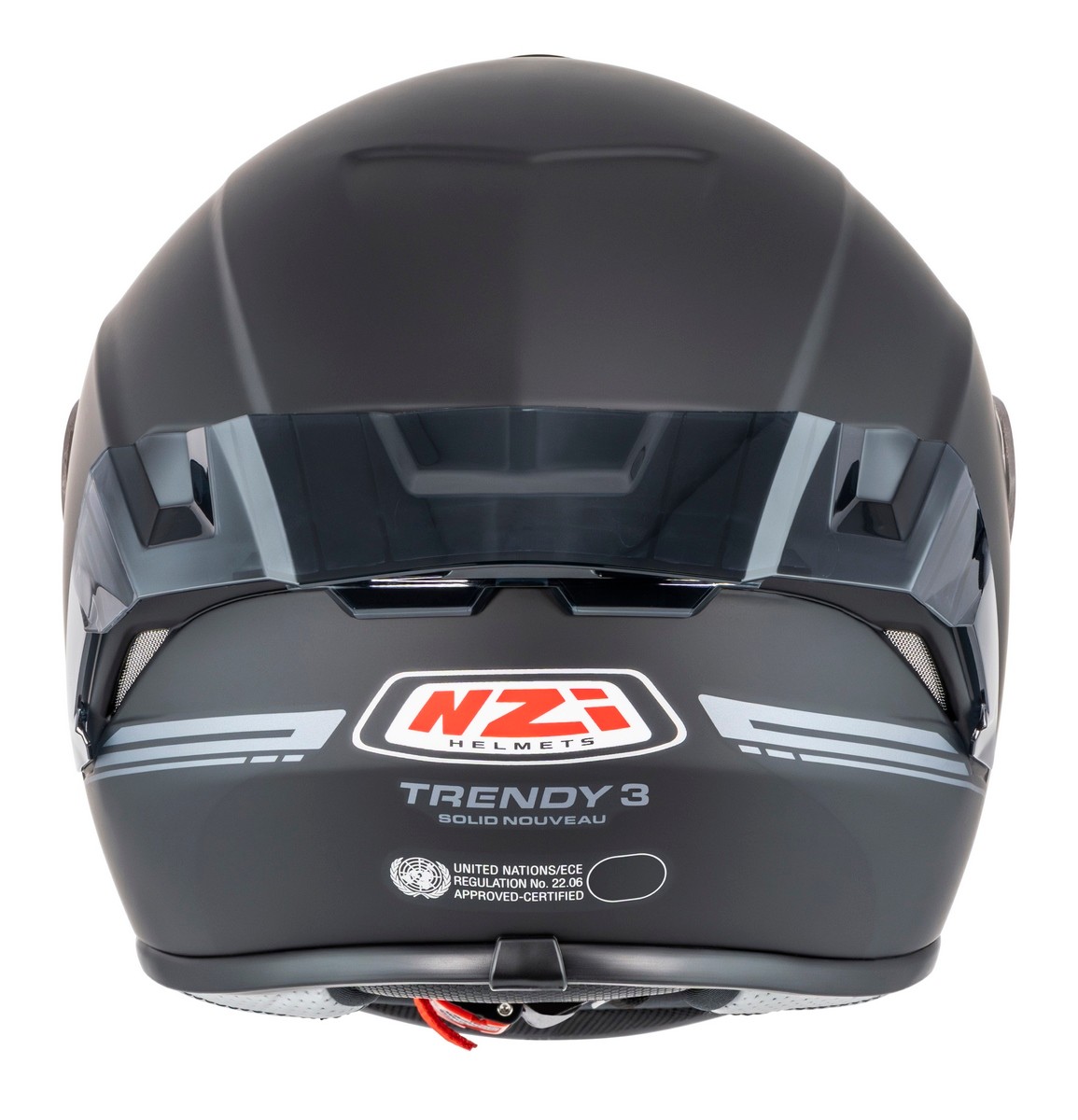 Casco NZI Trendy 3 STREAM SOLID NOUVEAU Negro Mate 6