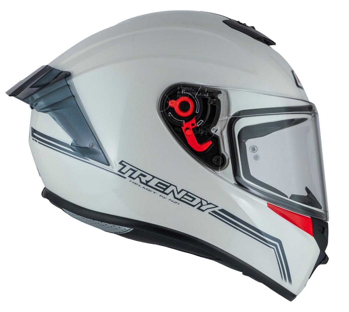 Casco NZI Trendy 3 STREAM SOLID NOUVEAU Blanco 3