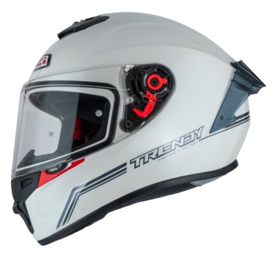 Casco NZI Trendy 3 STREAM SOLID NOUVEAU Blanco