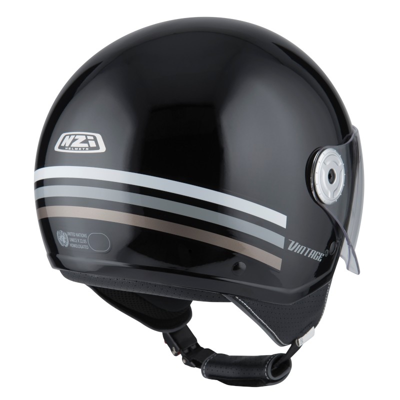 Casco NZI Vintage 3 Triband Black/Antracite 1