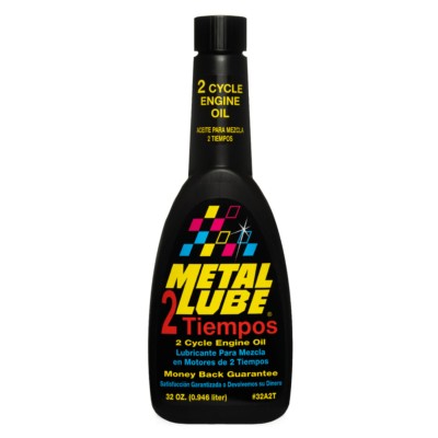 Aceite METAL LUBE 32A2T Súper Lubricante 2 Tiempos 946ml para motores de moto