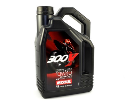 Aceite Motul 300V 10W40 4T Competición 4 Litros