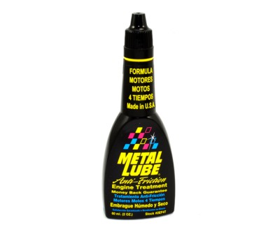 Aditivo Metal Lube Fórmula Motos 4T Húmedo y seco 60 ml.