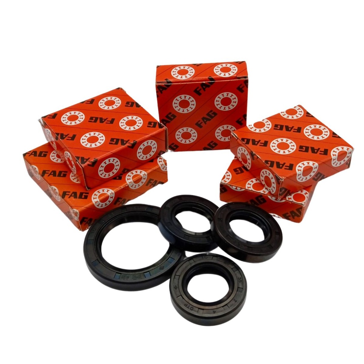AP3728 Kit cojinetes y retenes motor Derbi Variant Start III