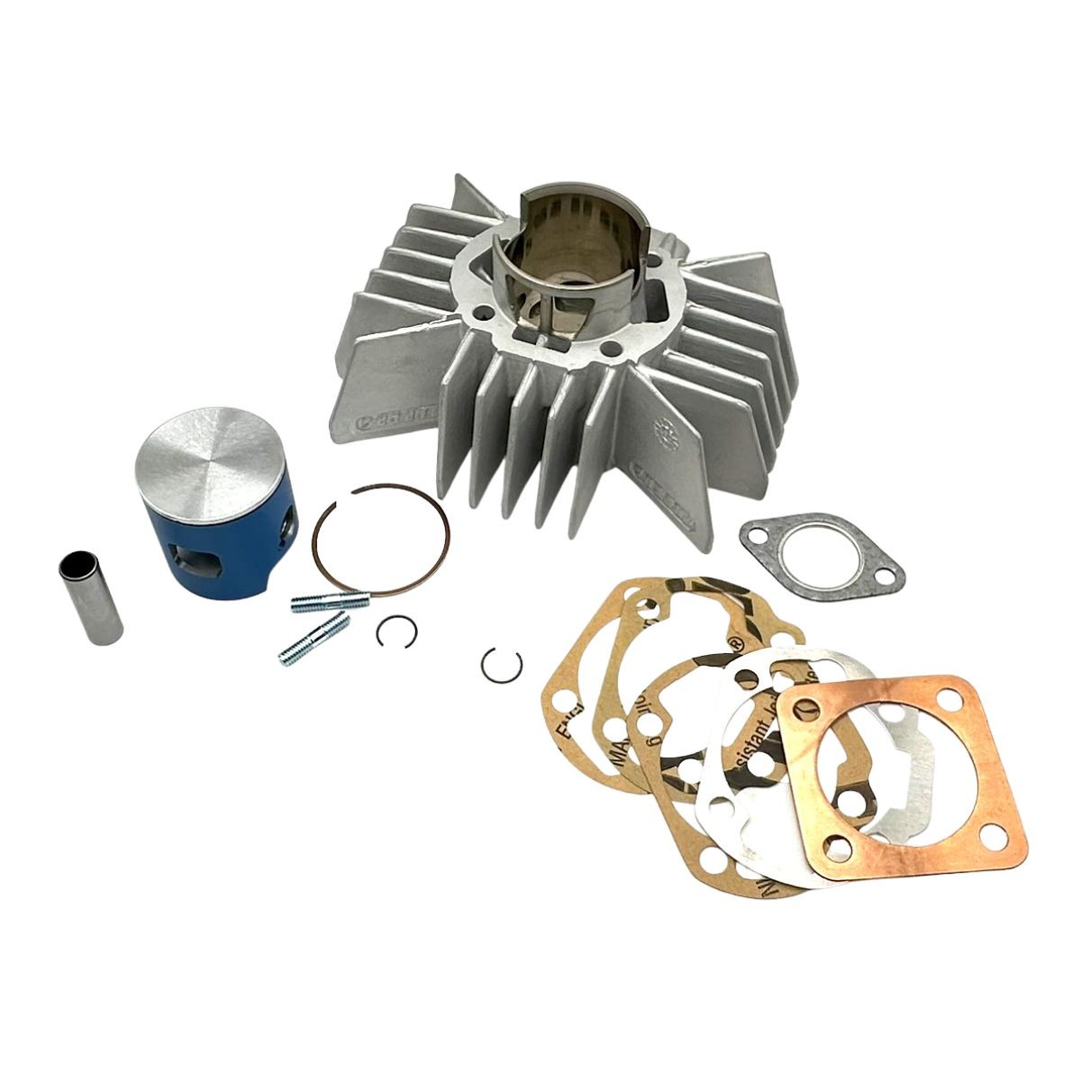 Cilindro BARIKIT 74 cc Derbi Variant Start competición pistón Blauzafir 4