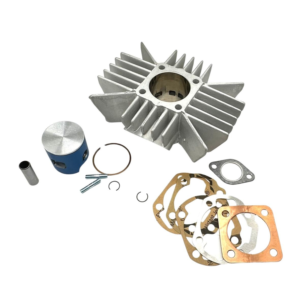 Cilindro BARIKIT 74 cc Derbi Variant Start competición pistón Blauzafir 2