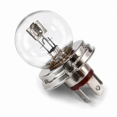 Lámpara 12V 45/40W casquillo P45T para foco europeo moto clásica