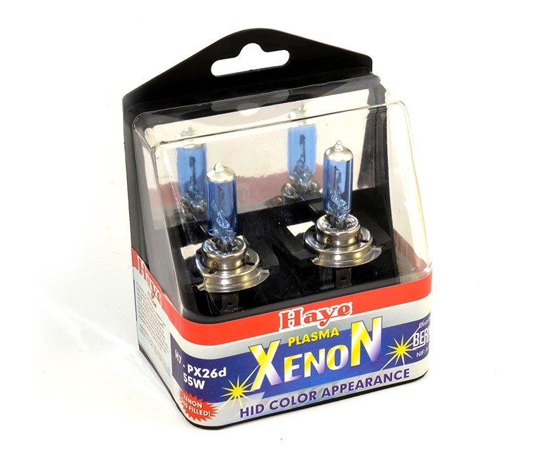 Kit 2 Lámparas Faro H7 12V 55W PX26d Xenon