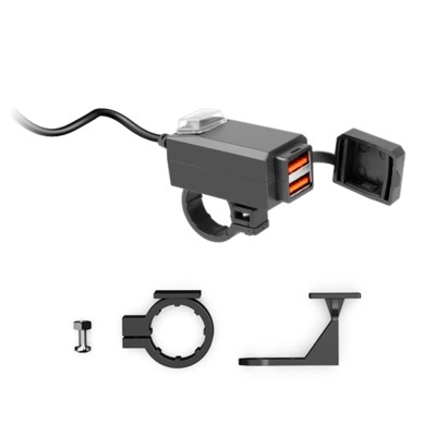 Cargador Móvil 2 puertos USB 5v. 3,1A con interruptor