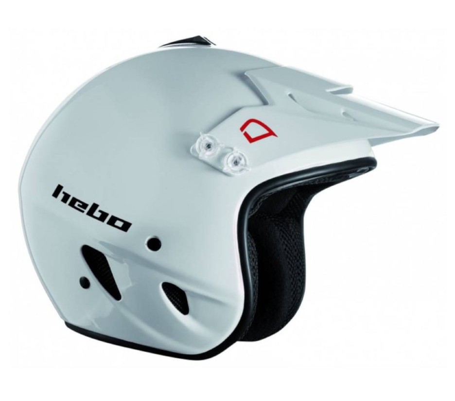 Casco HEBO Trial Zone Blanco