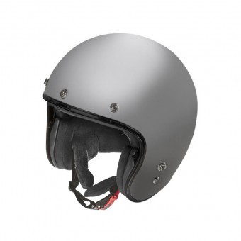 Casco GARIBALDI G02X CUSTOM Gris Metal Mate 4