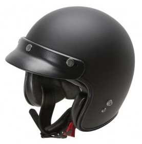 Casco GARIBALDI G02X CUSTOM Negro Mate