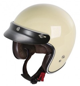 Casco GARIBALDI G02X CUSTOM Marfil Brillo