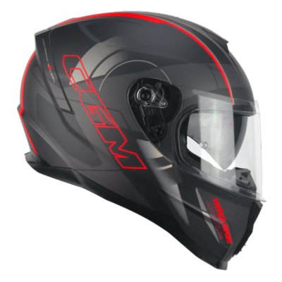 Casco CGM 321G ATOM SPORT Negro/Rojo Mate
