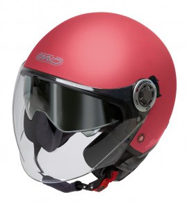 Casco GARIBALDI G20 JET Rojo Coral Mate