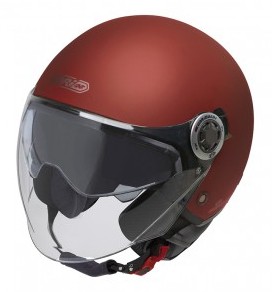 Casco GARIBALDI G20 JET Rojo Óxido Mate