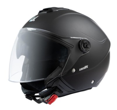 Casco UNIK VERTEX DV Negro MATE con Pantalla Solar