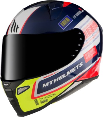 Casco Integral MT REVENGE 2 RS A0 Azul Brillo