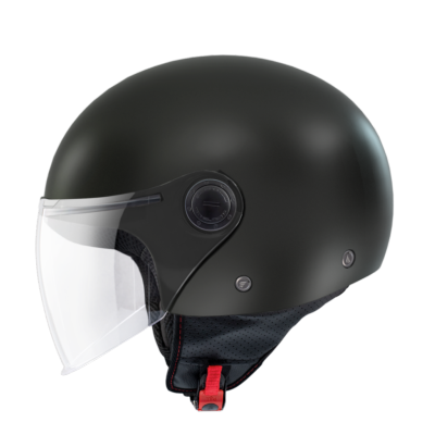 Casco Jet MT STREET S SOLID A1 Negro Mate