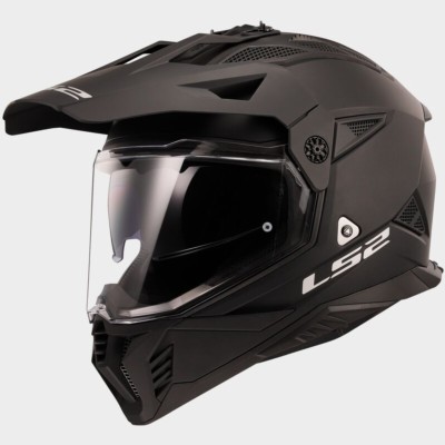 Casco LS2 TRAIL MX702 PIONEER II SOLID Negro Mate