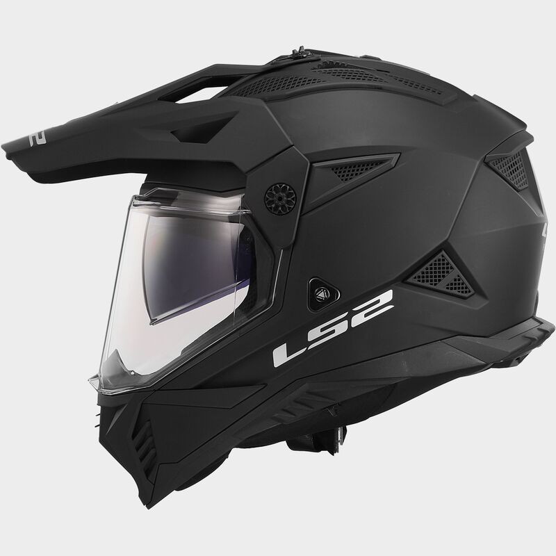 Casco LS2 TRAIL MX702 PIONEER II SOLID Negro Mate 2