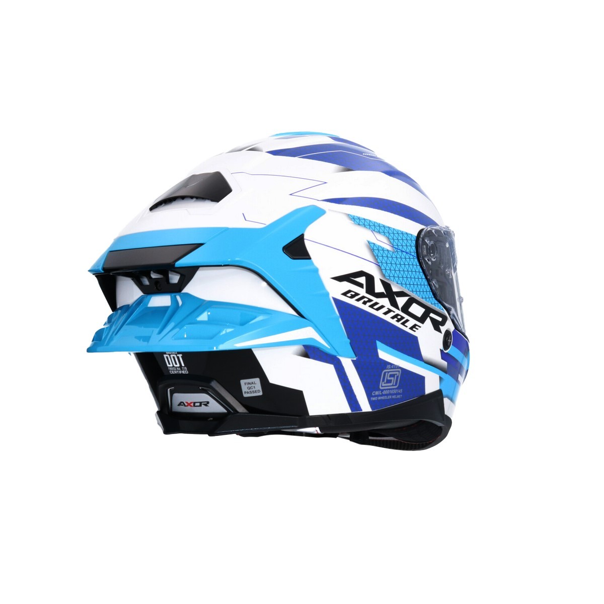 Casco AXOR Brutale Ryden Dual Spoiler homologado ECE 22.06 6
