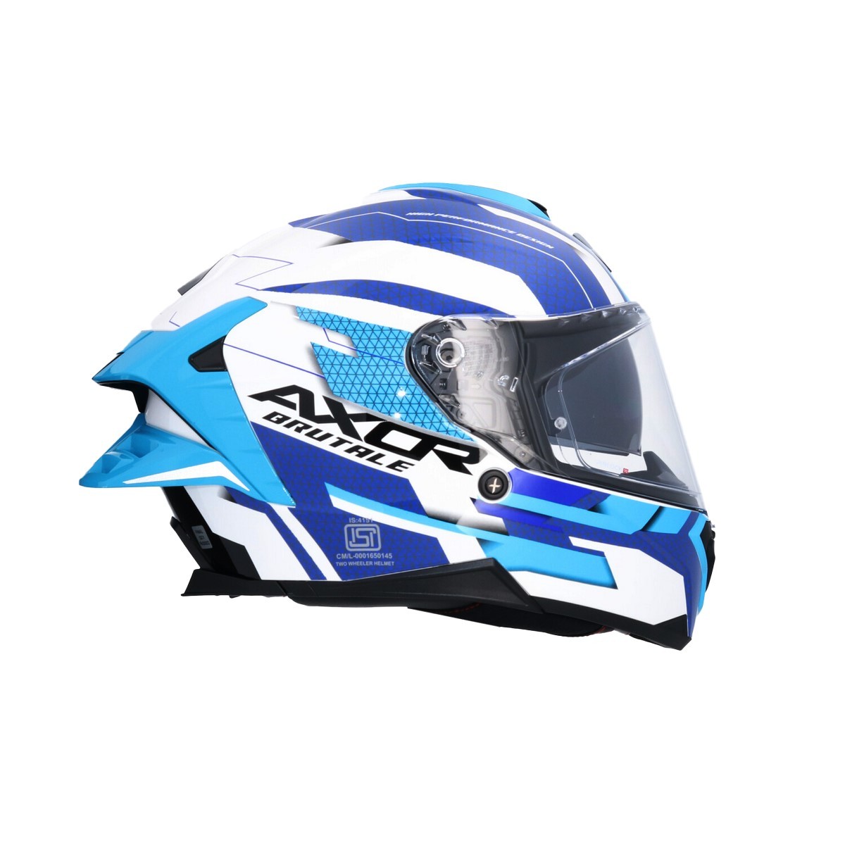 Casco AXOR Brutale Ryden Dual Spoiler homologado ECE 22.06 4