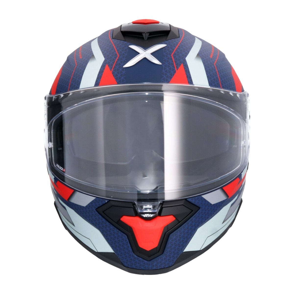 Casco AXOR BRUTALE PLEXUS Azul/Rojo MATE 1