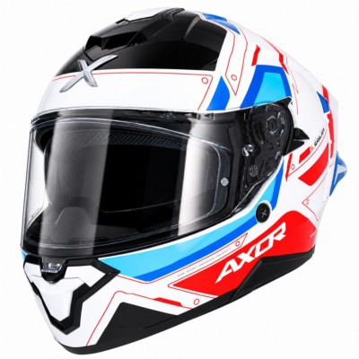 Casco AXOR Brutale Ryden Dual Spoiler homologado ECE 22.06