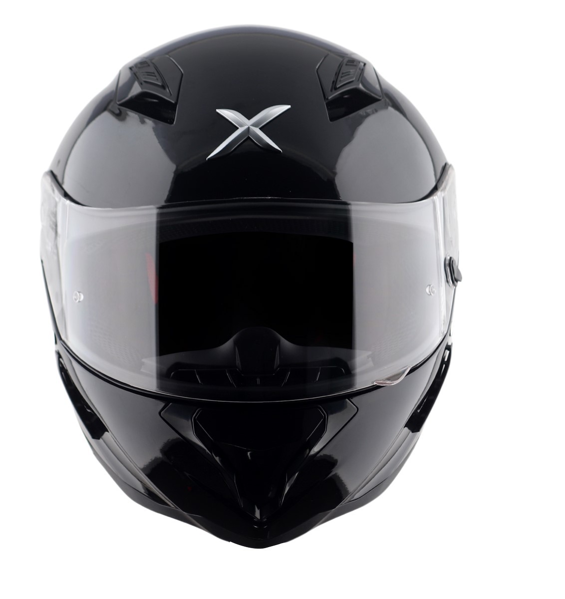 Casco AXOR HUNTER SH-890 MONOCOLOR NEGRO BRILLO