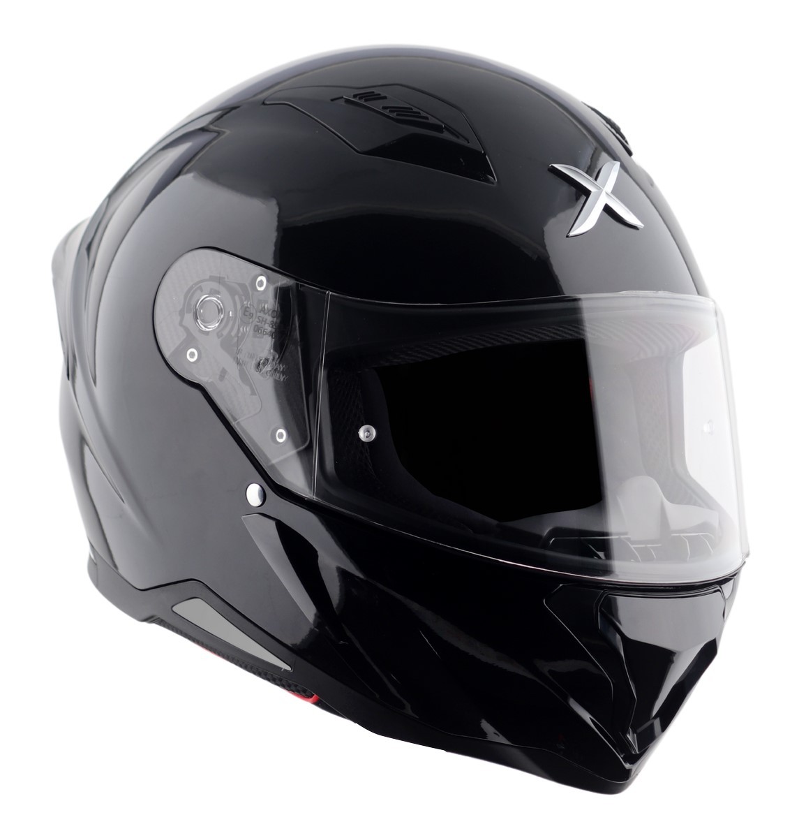 Casco AXOR HUNTER SH-890 MONOCOLOR NEGRO BRILLO