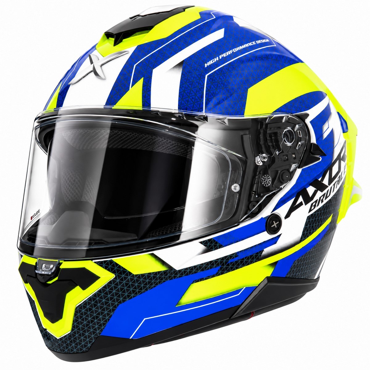 Casco AXOR BRUTALE PLEXUS Azul/Verde