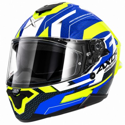 Casco AXOR BRUTALE PLEXUS Azul/Verde