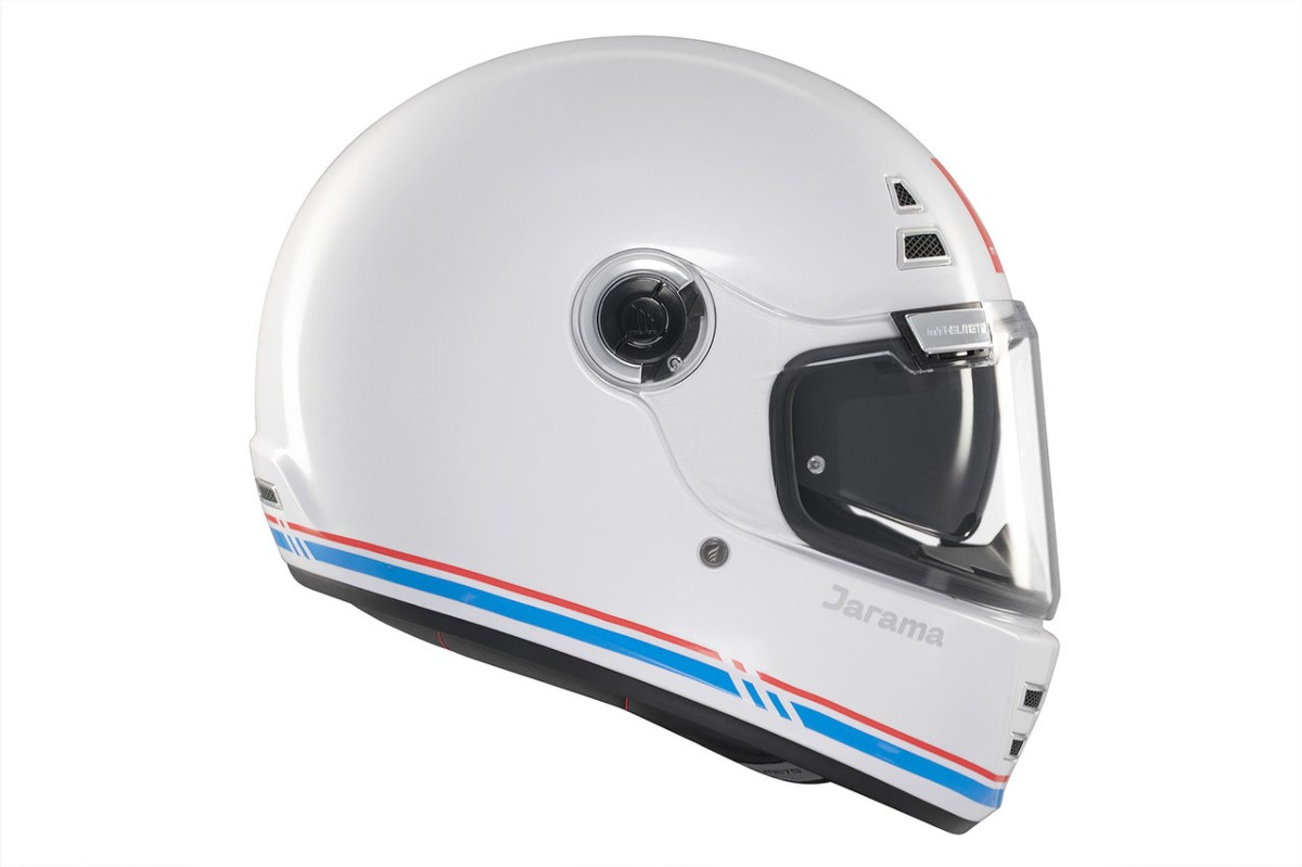 Casco Integral MT JARAMA SV SOLID A7 Blanco Brillo 4