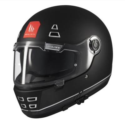 Casco Integral MT JARAMA SV SOLID B2 Negro Mate